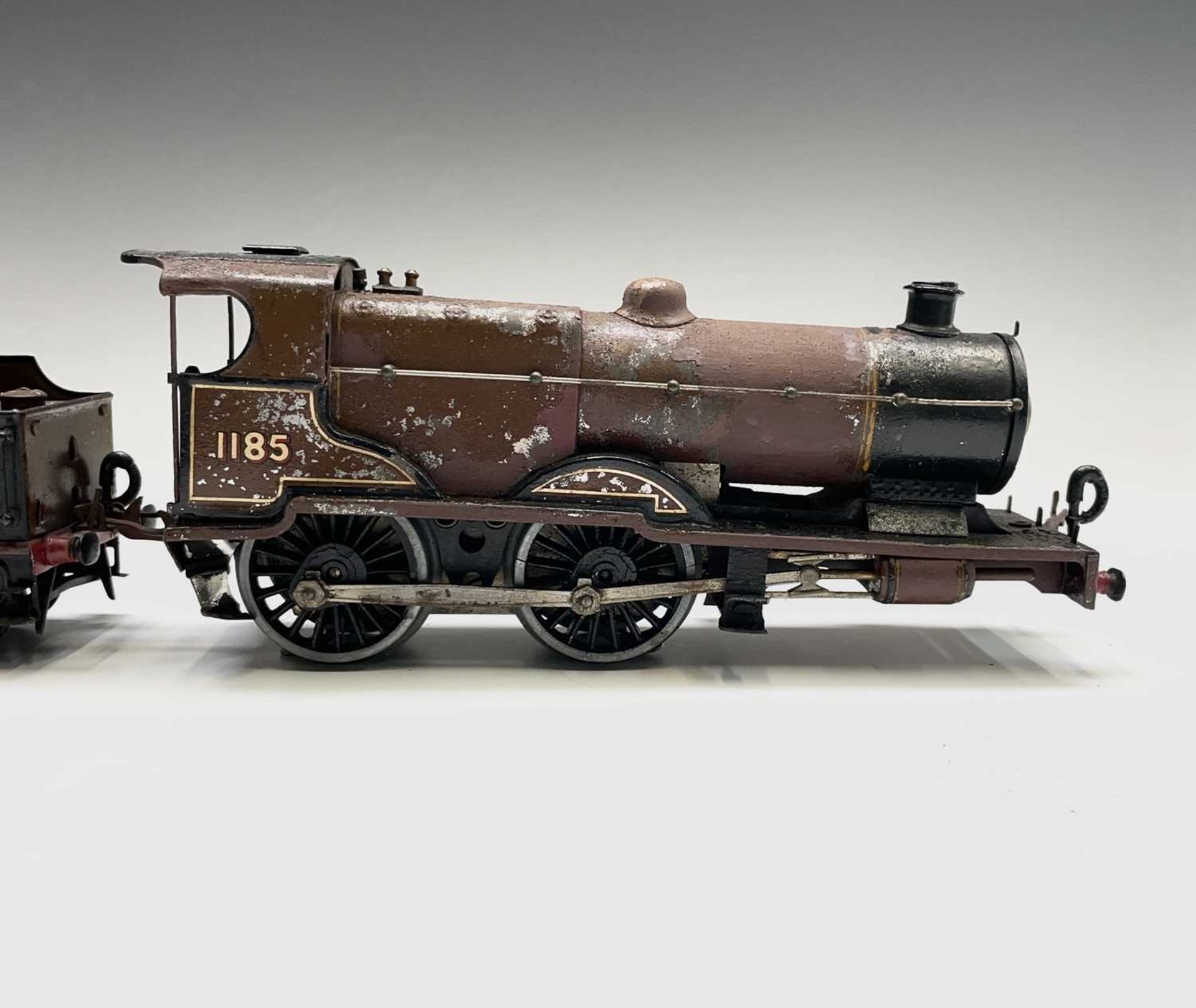 0 Gauge Locomotives (x3). Comprising "Live Steam" 0-6-0T LMS Jinty locomotive, Hornby no. 1185 LMS - Image 5 of 14
