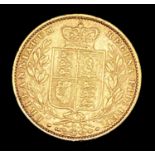 Great Britain Gold Sovereign 1869 Die no.60. Shield Back. Condition: please request a condition