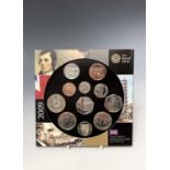 2009 Uncirculated Coin Set including scarce Kew Gardens 50p Condition: please request a condition