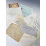 Autographs - Novelists, etc. Various signed letters and cards (some duplicated) including Compton