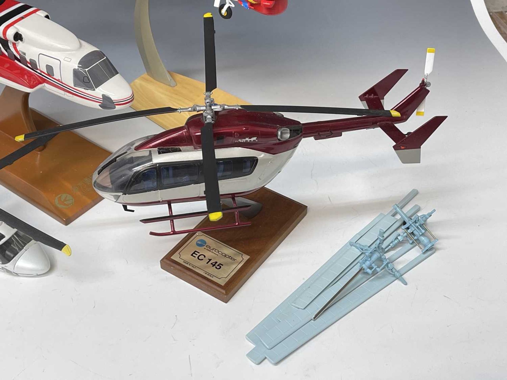 Large Size Diecast / Plastic Helicopters (x4). Comprising: A Eurocopter, A Citic offshore Helicopter - Image 4 of 5