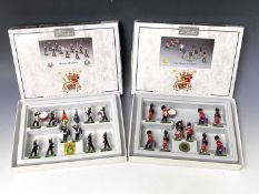 Britains - Scots Guards and Royal Marines - boxed. 20 figures in total. Condition: please request