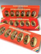 Britains - Scots Guard Pipers, Lifeguards and Horseguards and Blackwatch set nos 7227, 7241 and 7235