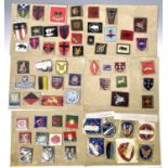 British and American Divisional and Formation Signs. Lot comprises approximately 50 British