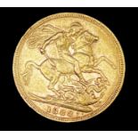 Great Britain Gold Sovereign 1888 Jubilee Head Condition: please request a condition report if you