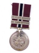 New Zealand Police Long Service and Good Conduct Medal. 22 + 30 year bars. Condition: Note: unnamed.