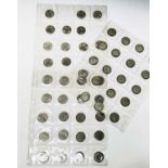 Great Britain 2 Shilling coinage. Comprising 31 pre 1947 silver coins (face £2.10) and 20 cupro-