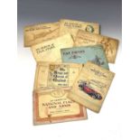 Cigarette and Trade Cards. A box containing eight sets of Cigarette cards in Manufacturer's albums