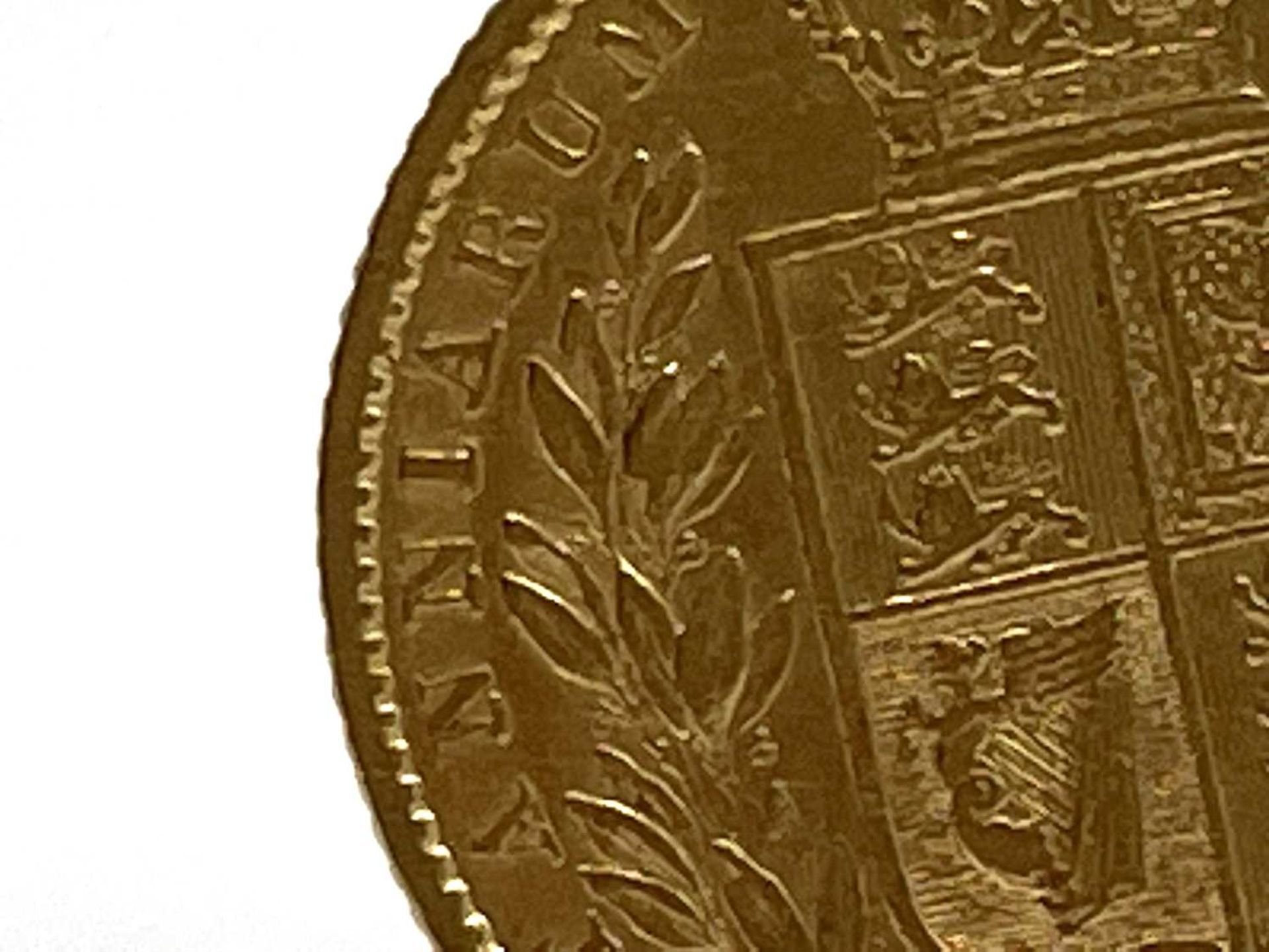 Great Britain Gold Sovereign 1864 Die no.65 Shield Back Condition: please request a condition report - Image 2 of 7