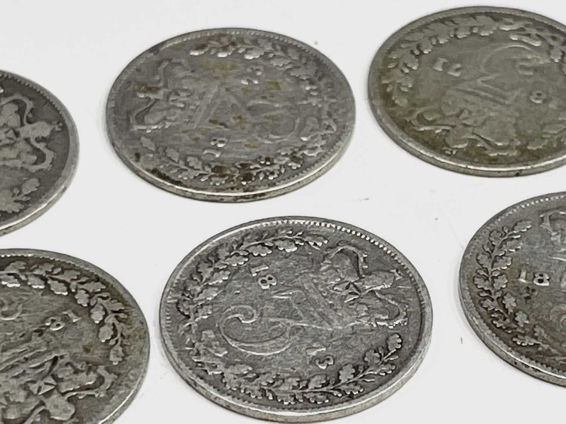 Great Britain Silver 3d - William IV to Queen Victoria Young Head (x 96) Comprising: 1835 (x2), 1836 - Image 18 of 22