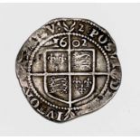 Elizabeth I, Sixpence 1602. F+, nice detail, possibly slight trimming. Condition: please request a