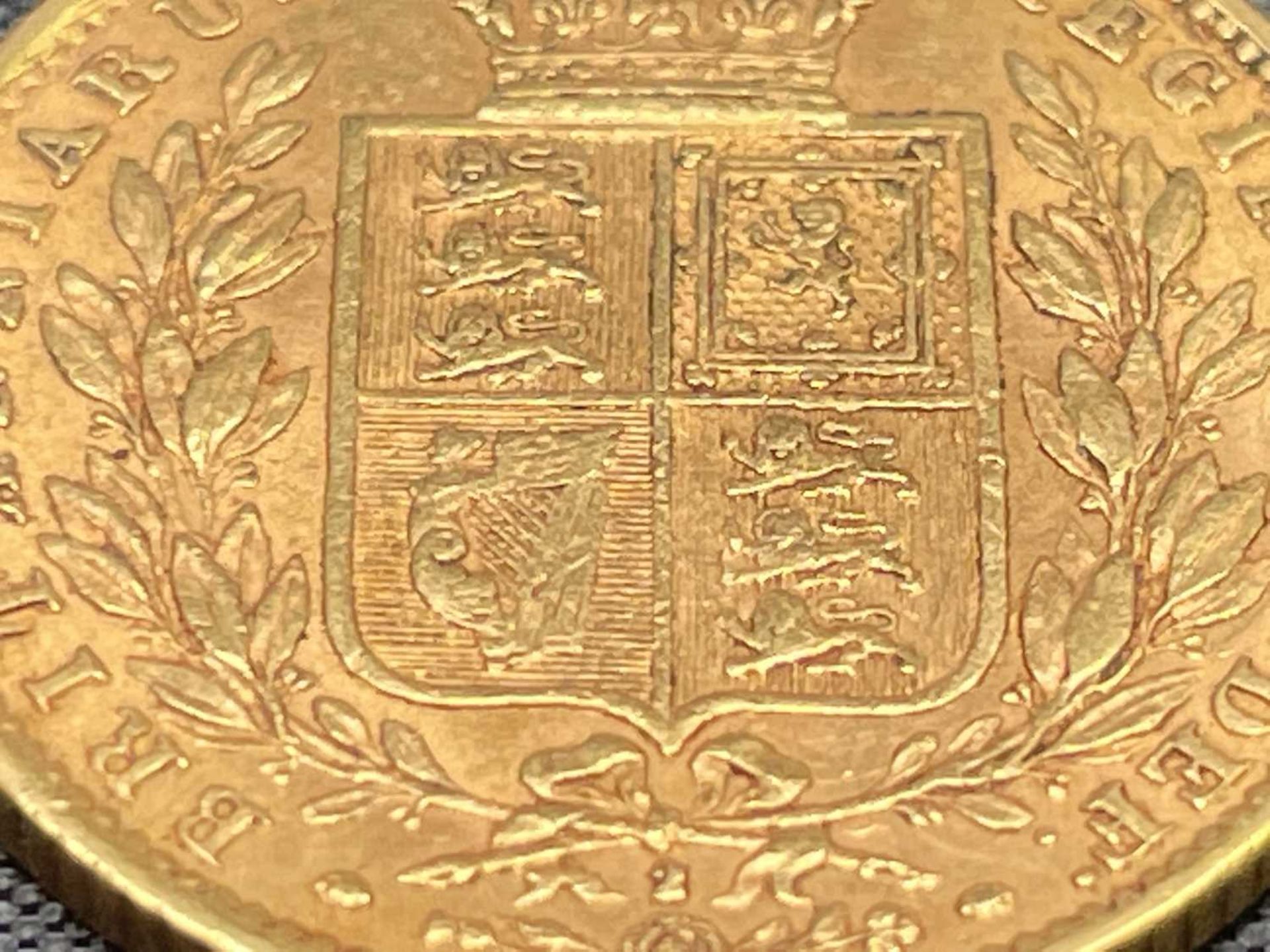 Great Britain Gold Sovereign 1871 Die no.2 Shield Back Condition: please request a condition - Image 2 of 4