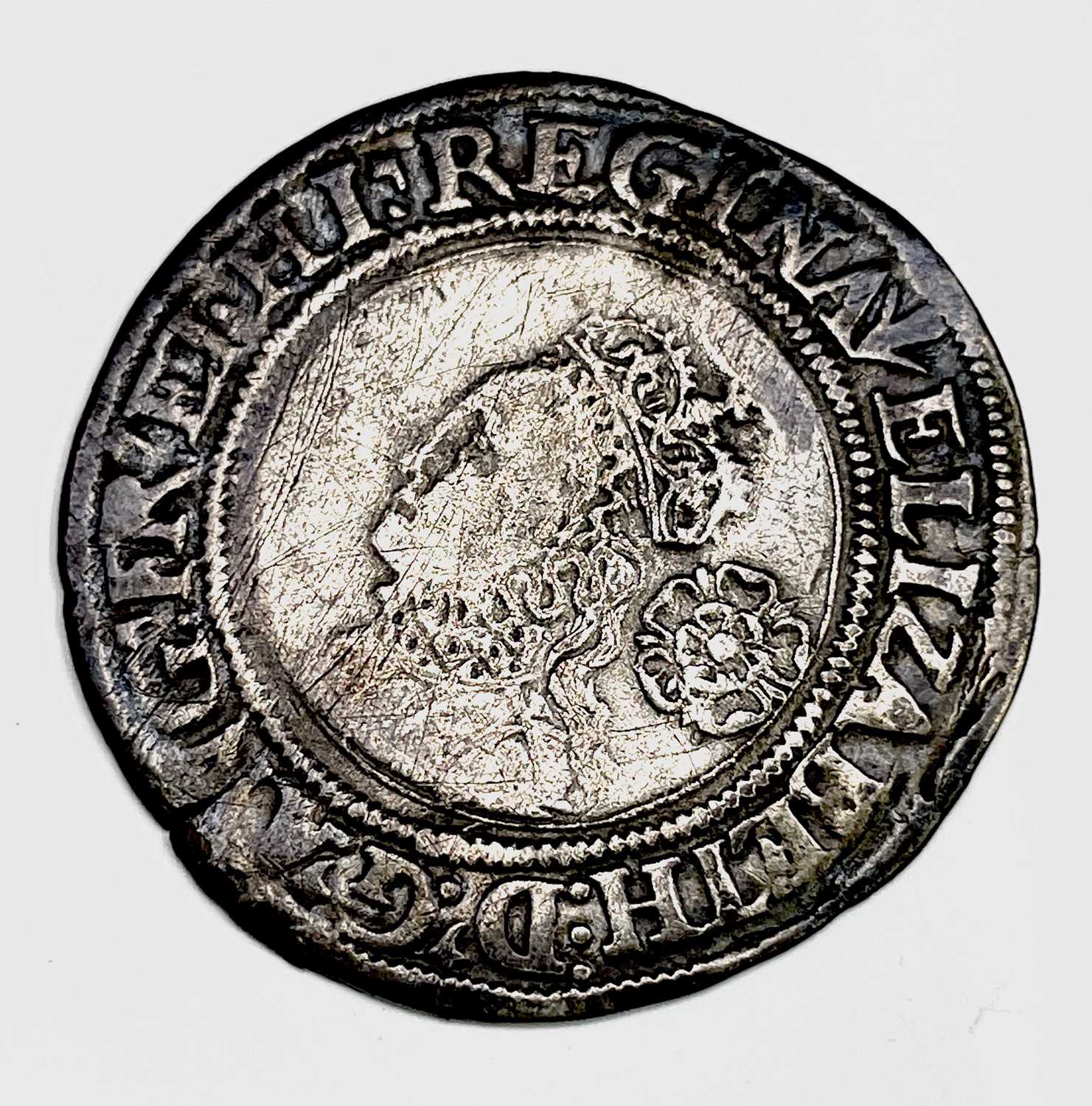 Elizabeth I 1561 Sixpence. Nice grade. Condition: please request a condition report if you require - Image 4 of 4