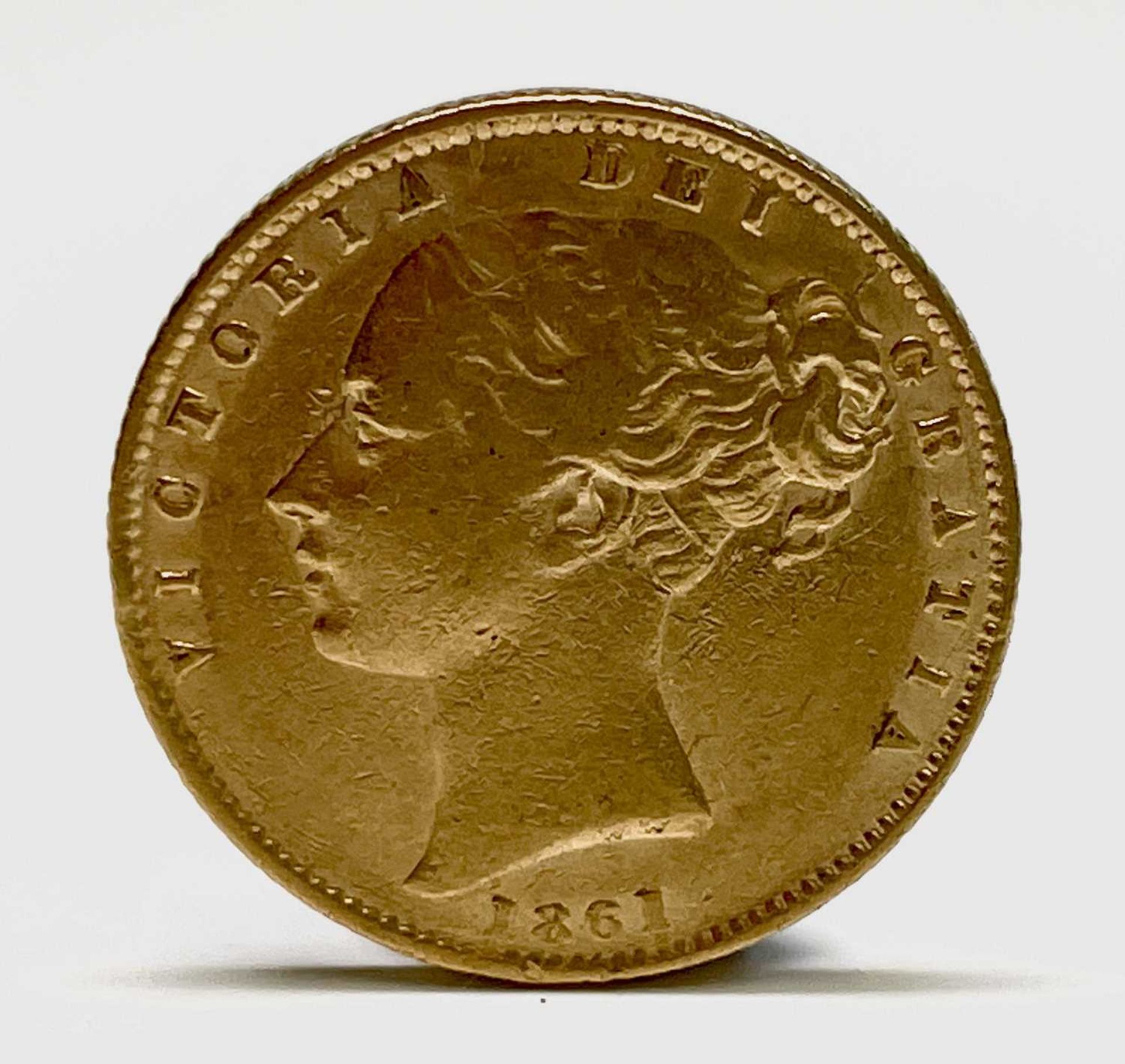 Great Britain Gold Sovereign 1861 Queen Victoria Shield Back Condition: please request a condition - Image 2 of 8