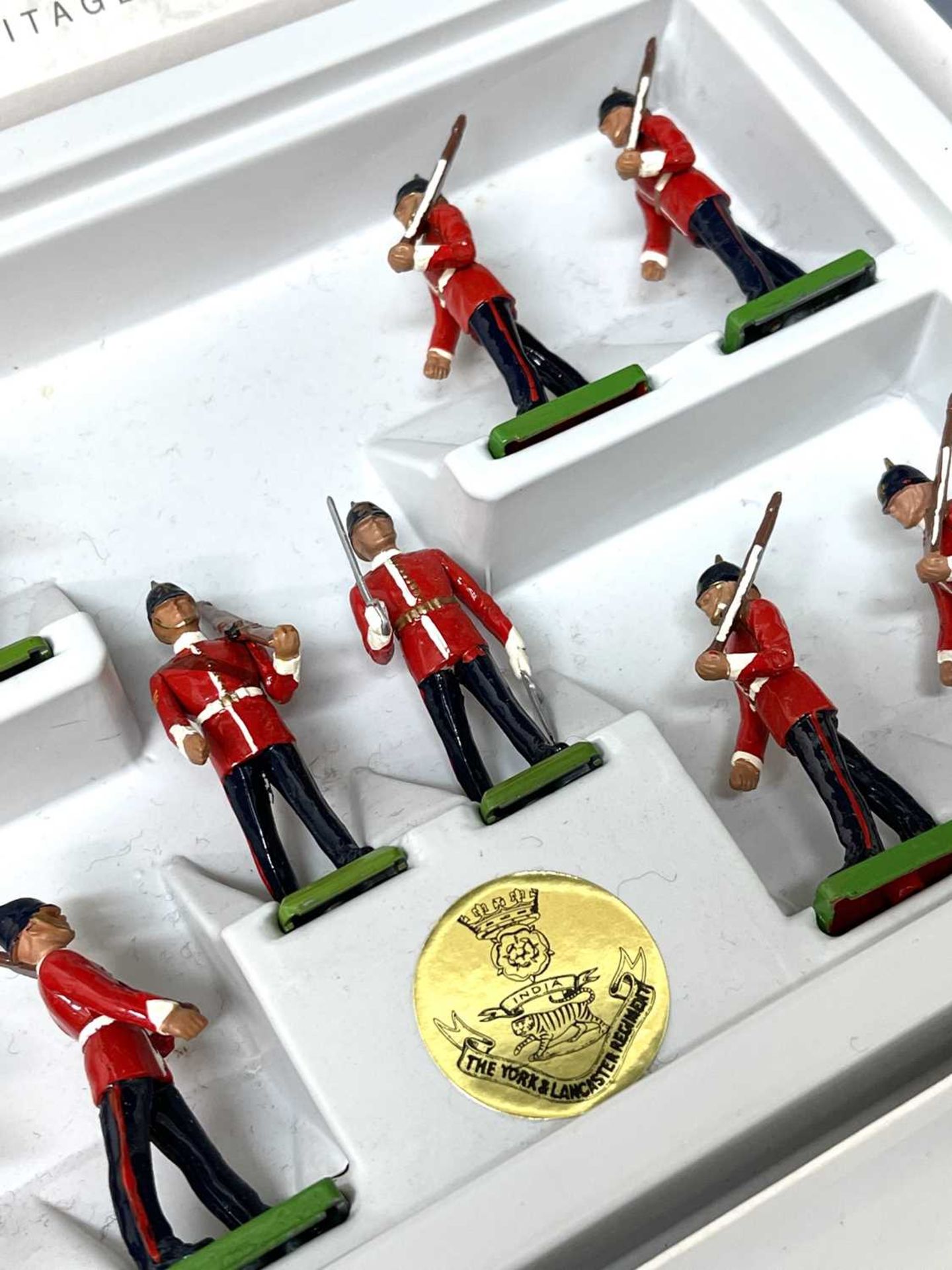 Britains - York and Lancaster Regiment and Duke of Wellington's Regiment - boxed. 20 figures in - Image 3 of 4