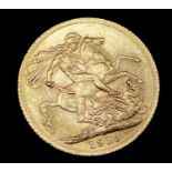 Great Britain Gold Sovereign 1913 NEF George V Condition: please request a condition report if you