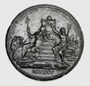 Lord Nelson 1805 Interest. Comprising a white Medal medallion commemorating the victory at Trafalgar