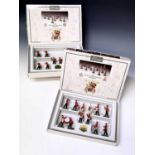 Britains - York and Lancaster Regiment and Duke of Wellington's Regiment - boxed. 20 figures in