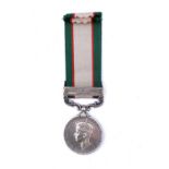 India Army Police Medal. An India General Service Medal 1936-1939 pattern with North-West Frontier