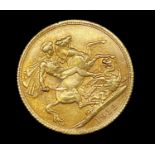 Great Britain Gold Sovereign 1912 George V. Sydney Mint mark Condition: please request a condition