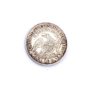 America - USA - Silver 10 Cent Select Example. A superb 1835 silver 10 cent Liberty Cap coin in A.