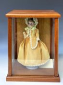 Armand-Marseille circa 1860 Porcelain Face Doll. An Armand-Marseille doll (height 12") with back