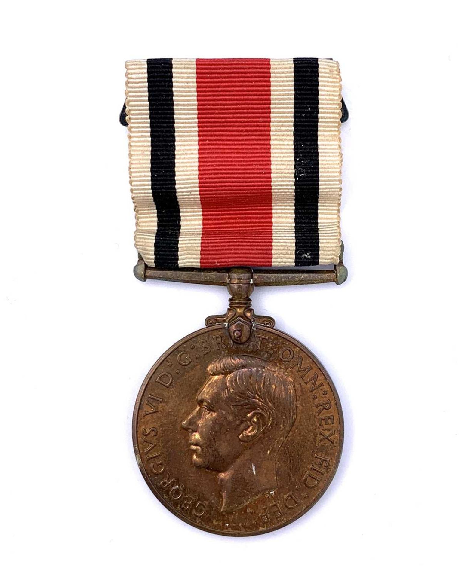 Police-Special Constabulary Long Service Medal (x1) A King George VI Fid Def pattern awarded to