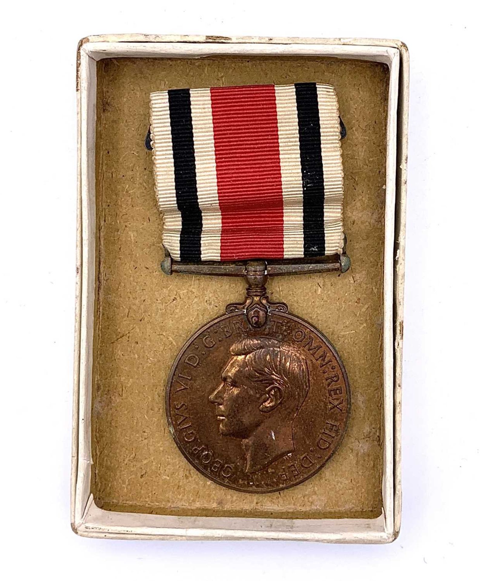 Police-Special Constabulary Long Service Medal (x1) A King George VI Fid Def pattern awarded to - Image 3 of 4