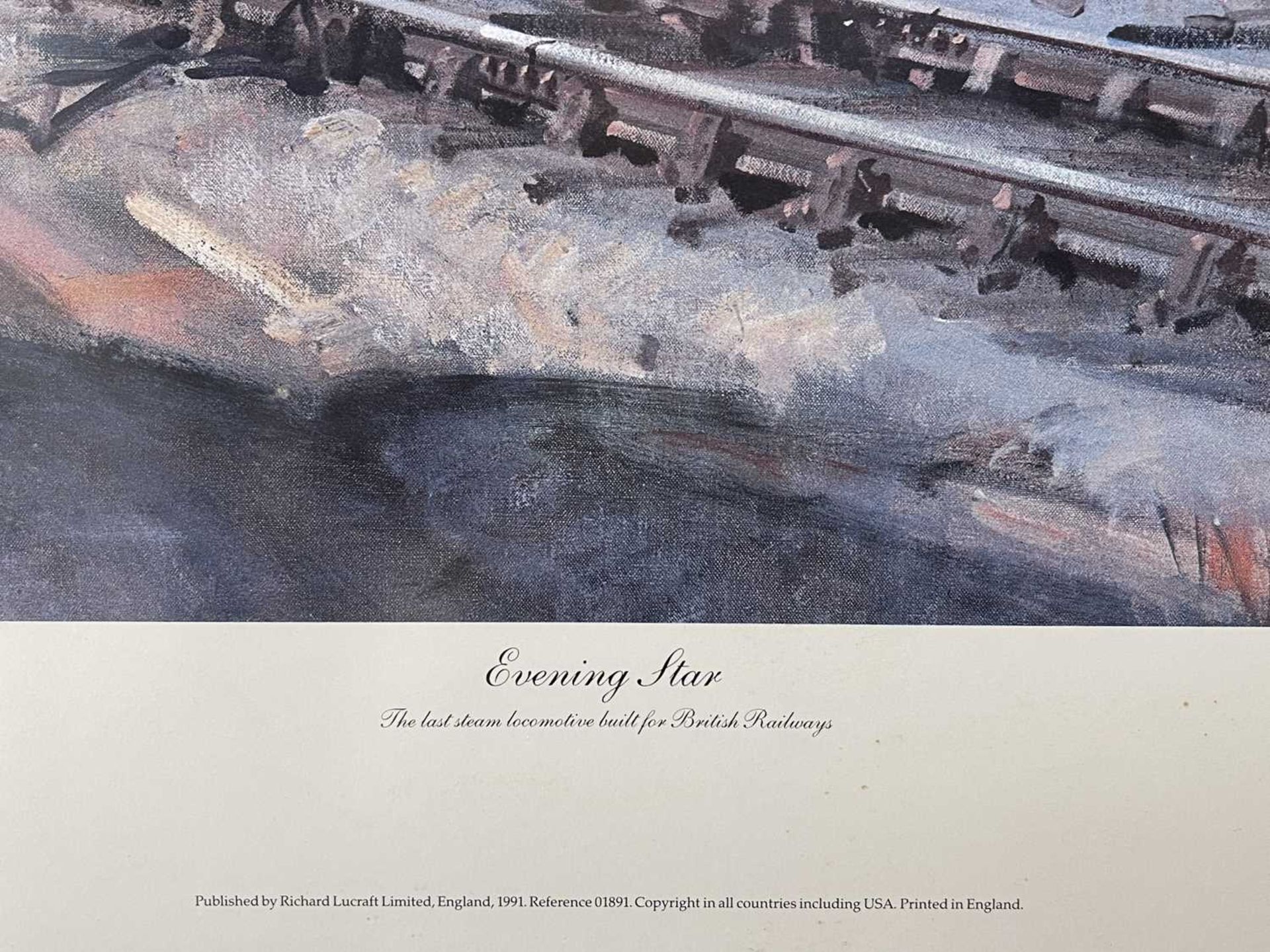 Transport - Railways. Terence Cuneo, framed and glazed pictures (x2). Comprising: "Autumn of - Image 5 of 12