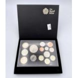 2011 UK Royal Mint £5 Prince Philip 14 coin proof set in box of issue. Condition: please request a