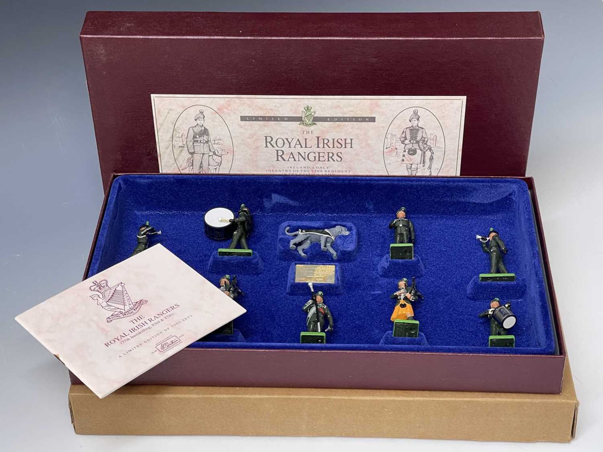 Britains - Royal Anglian Regiment and Royal Irish Rangers - boxed sets 5294 and 5192. 22 figures - Image 3 of 5