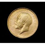 Great Britain Gold Sovereign 1918 George V. Perth Mint mark. Condition: please request a condition