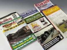 Transport - Railway Reference Periodicals. A box containing approximately 40 specialist