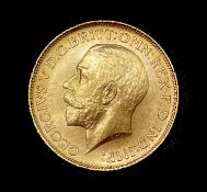 Great Britain Gold Sovereign 1925 EF George V Condition: please request a condition report if you