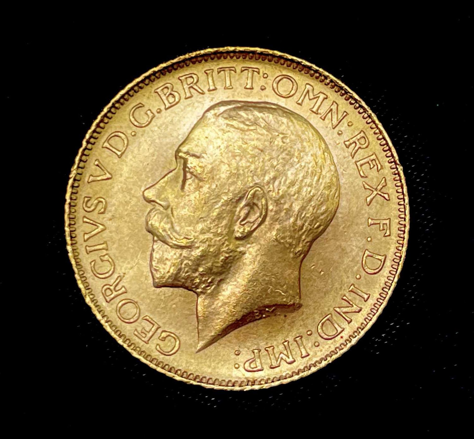 Great Britain Gold Sovereign 1925 EF George V Condition: please request a condition report if you