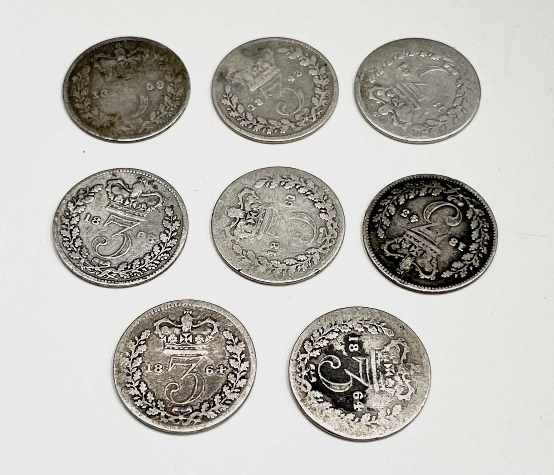 Great Britain Silver 3d - William IV to Queen Victoria Young Head (x 96) Comprising: 1835 (x2), 1836 - Image 5 of 22