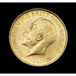 Great Britain Gold Sovereign 1918 George V. C (Ottawa Mint mark) Condition: please request a