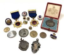 Badges and Tokens - Cornwall Interest. Miscellaneous including National Reserve, Cornwall Badge,