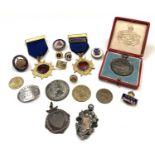 Badges and Tokens - Cornwall Interest. Miscellaneous including National Reserve, Cornwall Badge,