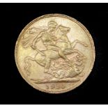 Great Britain Gold Sovereign 1910 slight EK Edward VII Condition: please request a condition