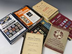 Stamp Exhibition and Quality Auction Stamp Catalogues. A large box containing a quantity of