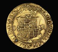 Great Britain Gold Unite - James I Coronet Mint mark 1607 - 1609. Attractive coin but holed.