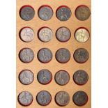 Great Britain Half Pennies 1861 to 1903 - Select examples (x42). An attractive selection comprising: