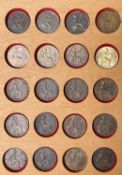 Great Britain Half Pennies 1861 to 1903 - Select examples (x42). An attractive selection comprising: