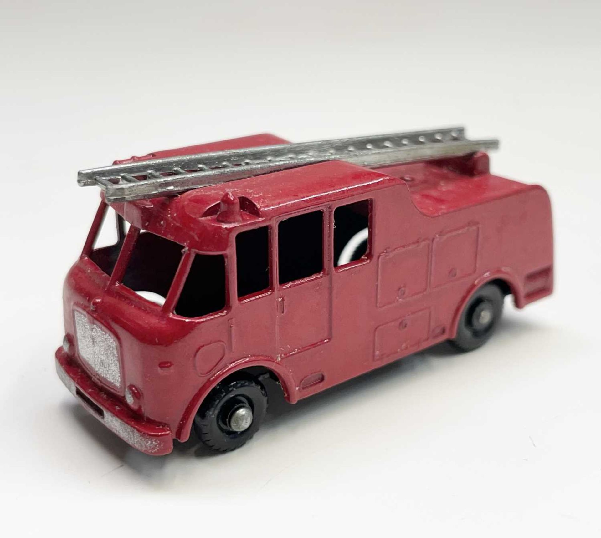 Lesney - Matchbox Toys nos 9 and 55. Merryweather Marquis Series III Fire Engine, silver ladder B. - Image 3 of 5