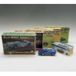 Revell Model Racer Slot-Car Models - 1/32 and 1/24 scale. Lot comprises 6 boxed models and 1