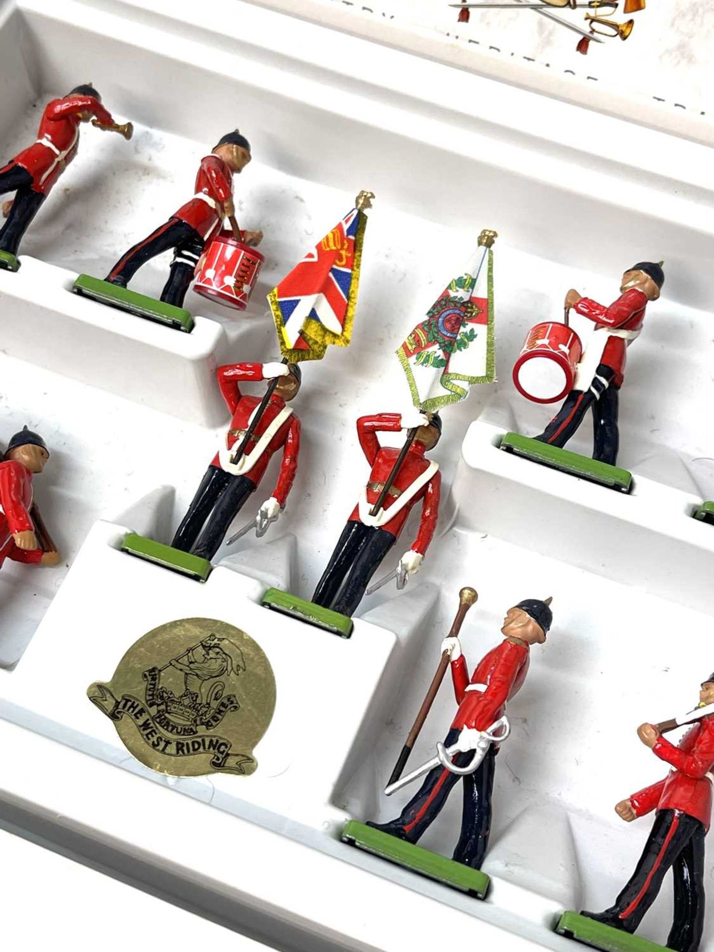 Britains - York and Lancaster Regiment and Duke of Wellington's Regiment - boxed. 20 figures in - Image 2 of 4