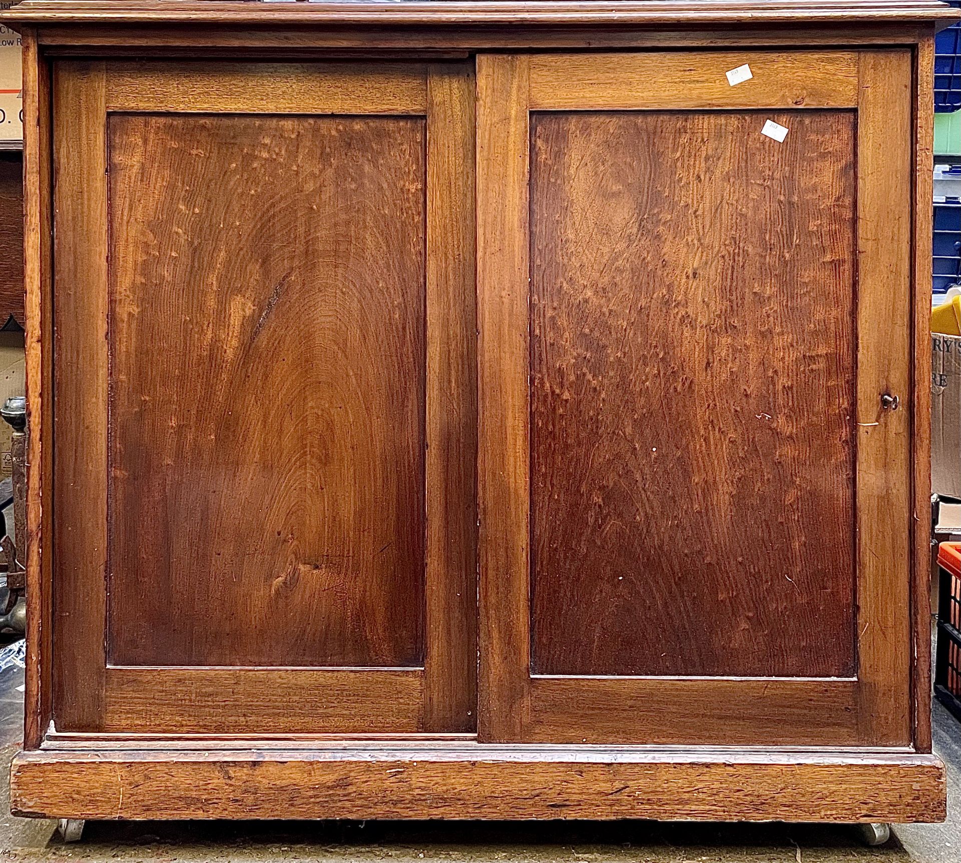 A collector's cabinet with 56 handmade drawers, ideal for displaying badges, buttons, coins etc. - Image 2 of 9