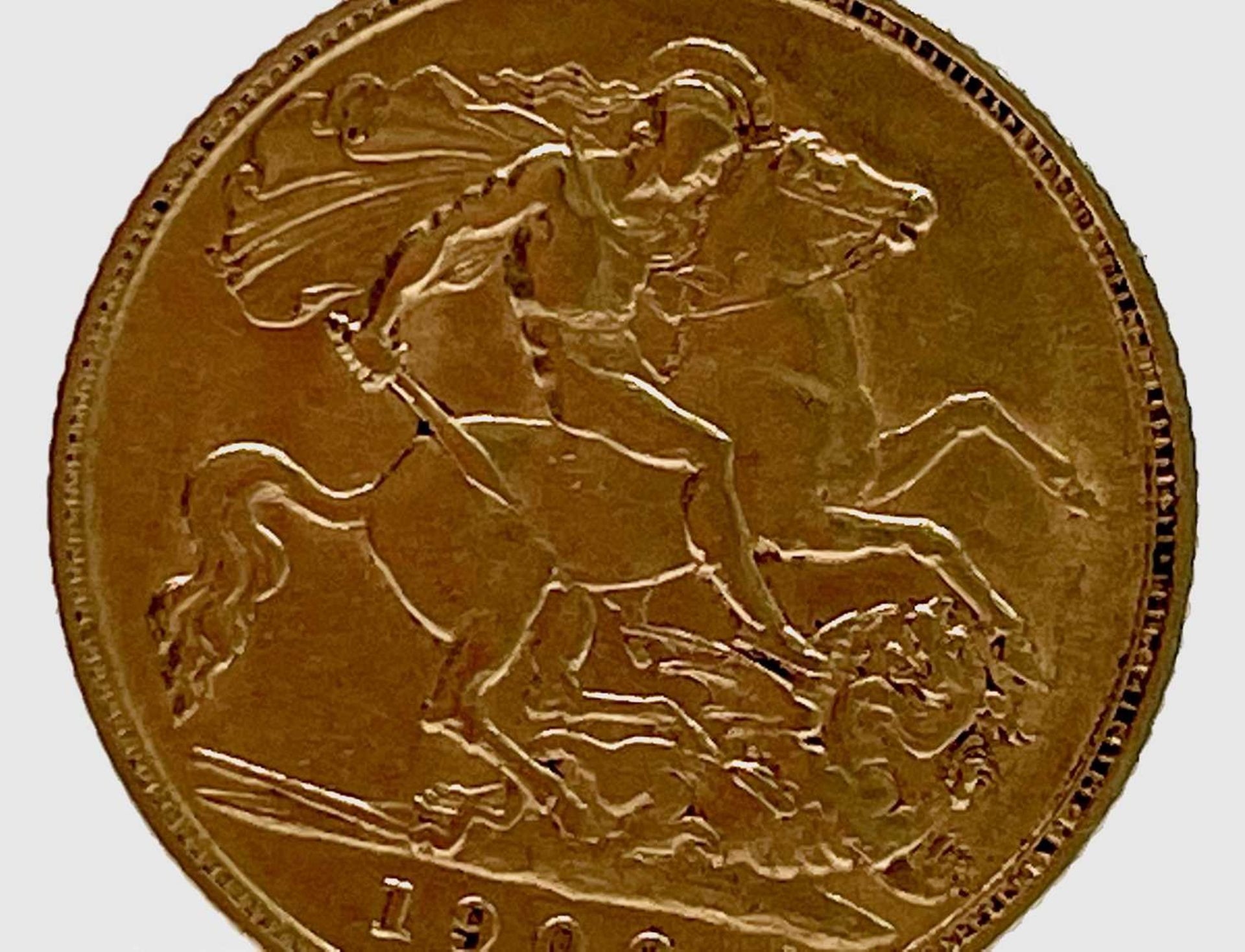 Great Britain Gold Half Sovereign 1906 King Edward VII Condition: please request a condition - Image 3 of 4