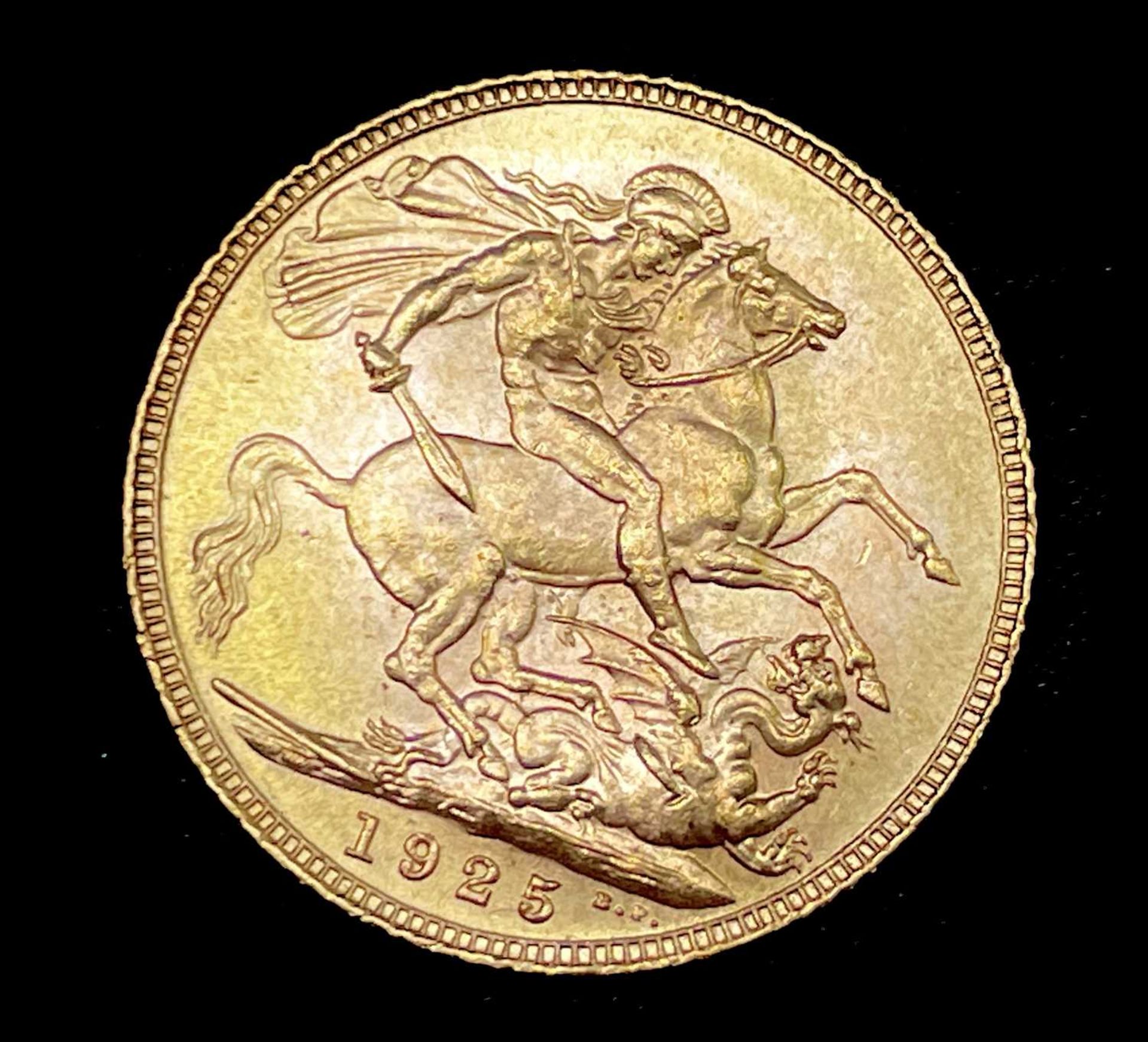 Great Britain Gold Sovereign 1925 EF George V Condition: please request a condition report if you - Image 2 of 2